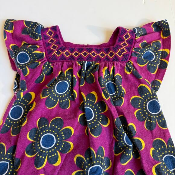 Tea Collection Rosebank Mini Dress Girls 4 - Picture 4 of 11